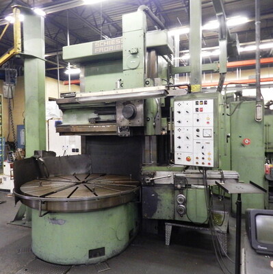 1972 SCHIESS FRORIEP 20 DKE 180 Lathes, VTL (Vertical Turret Lathe) | Midwest Tool, Inc.