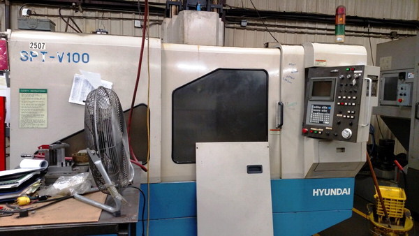 2000 HYUNDAI SPT V100 Machining Centers, Vertical | Midwest Tool, Inc.