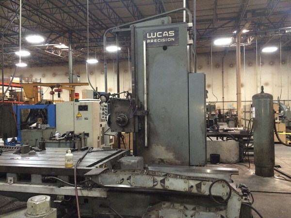 LUCAS 20C Boring Mills, Horizontal, Table Type | Midwest Tool, Inc.