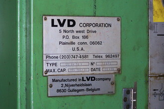 1985 LVD 110 8H N Brakes, Press | Midwest Tool, Inc. (2)